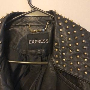 Express leather jacket